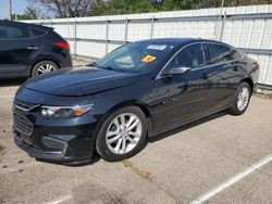 Salvage cars for sale at Moraine, OH auction: 2017 Chevrolet Malibu LT