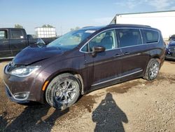 Chrysler salvage cars for sale: 2017 Chrysler Pacifica Touring L