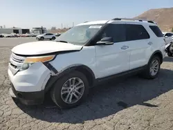 Salvage cars for sale at Colton, CA auction: 2014 Ford Explorer XLT