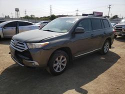 Toyota salvage cars for sale: 2012 Toyota Highlander Base