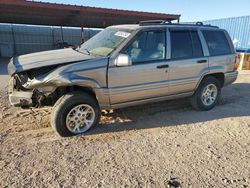 Salvage cars for sale from Copart Andrews, TX: 1997 Jeep Grand Cherokee Limited