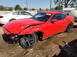 Salvage vehicles for parts for sale at auction: 2024 Ford Mustang