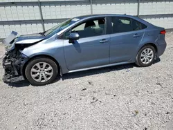 Salvage cars for sale at Hurricane, WV auction: 2022 Toyota Corolla LE