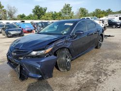 Salvage cars for sale at Bridgeton, MO auction: 2021 Toyota Camry SE