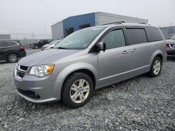 Salvage cars for sale at Elmsdale, NS auction: 2018 Dodge Grand Caravan Crew