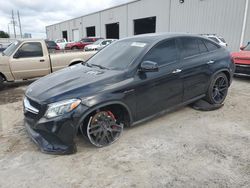 Salvage cars for sale at Jacksonville, FL auction: 2017 Mercedes-Benz GLE Coupe 63 AMG-S