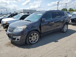 Chevrolet salvage cars for sale: 2015 Chevrolet Traverse LT