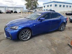 Carros salvage a la venta en subasta: 2017 Lexus IS 200T