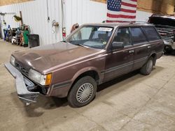 Salvage cars for sale at Anchorage, AK auction: 1986 Subaru GL 4WD