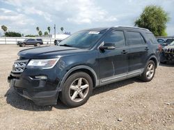 Salvage cars for sale at Mercedes, TX auction: 2018 Ford Explorer XLT