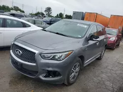 Infiniti salvage cars for sale: 2020 Infiniti QX60 Luxe