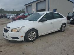 Salvage cars for sale at Duryea, PA auction: 2011 Chevrolet Cruze LS