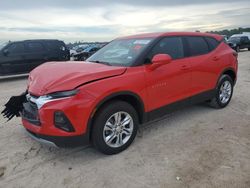 Salvage cars for sale at Houston, TX auction: 2021 Chevrolet Blazer 2LT