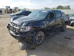 Salvage cars for sale at Mcfarland, WI auction: 2021 Chevrolet Colorado Z71