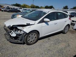 Salvage cars for sale at Sacramento, CA auction: 2012 Ford Focus SE