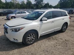 Salvage cars for sale from Copart Hampton, VA: 2015 Infiniti QX60