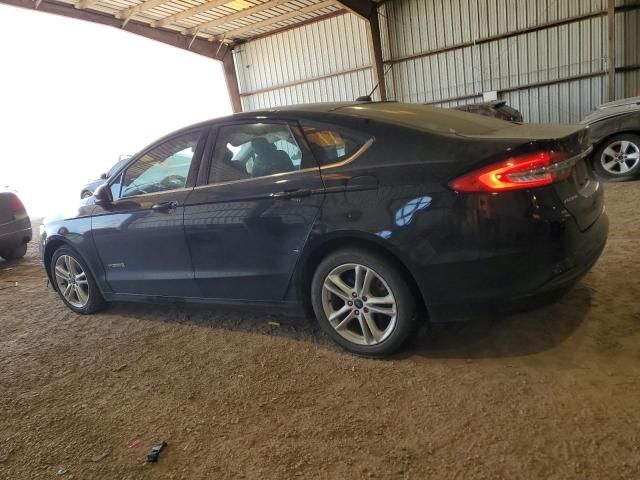 2018 Ford Fusion SE Hybrid