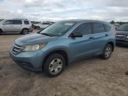 Salvage cars for sale from Copart Houston, TX: 2014 Honda CR-V LX