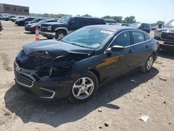 Salvage cars for sale at Kansas City, KS auction: 2016 Chevrolet Malibu LS