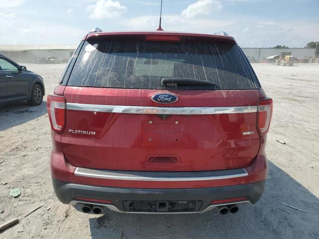 2018 Ford Explorer Platinum