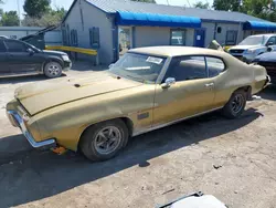 Salvage cars for sale at Wichita, KS auction: 1970 Pontiac Lemans