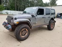 Jeep Wrangler Unlimited Rubicon salvage cars for sale: 2018 Jeep Wrangler Unlimited Rubicon