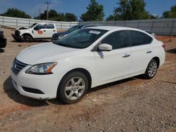 2015 Nissan Sentra S en venta en Oklahoma City, OK