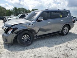 Salvage cars for sale at Loganville, GA auction: 2017 Nissan Armada SV