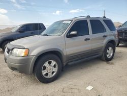 Salvage cars for sale at North Las Vegas, NV auction: 2001 Ford Escape XLT