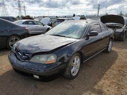 Salvage cars for sale at Elgin, IL auction: 2003 Acura 3.2CL TYPE-S