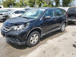 Salvage cars for sale at Bridgeton, MO auction: 2014 Honda CR-V LX