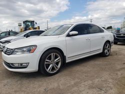 Vehiculos salvage en venta de Copart Chicago Heights, IL: 2014 Volkswagen Passat SEL