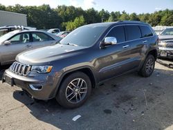 Carros salvage para piezas a la venta en subasta: 2018 Jeep Grand Cherokee Limited