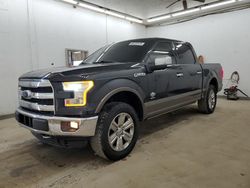 Salvage cars for sale at Madisonville, TN auction: 2015 Ford F150 Supercrew