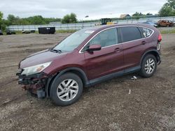 Salvage cars for sale from Copart Columbia Station, OH: 2015 Honda CR-V EX