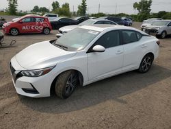 Salvage cars for sale at Montreal Est, QC auction: 2021 Nissan Sentra SV