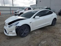 Salvage cars for sale at Jacksonville, FL auction: 2020 Tesla Model 3