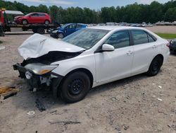 Toyota Camry le salvage cars for sale: 2016 Toyota Camry LE