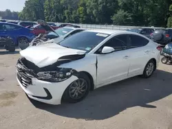 Salvage cars for sale at Glassboro, NJ auction: 2018 Hyundai Elantra SE