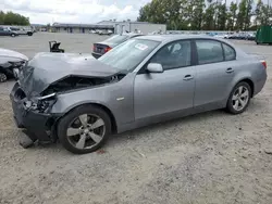 Salvage cars for sale at Arlington, WA auction: 2006 BMW 530 XI