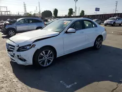 Mercedes-Benz salvage cars for sale: 2015 Mercedes-Benz C 300 4matic