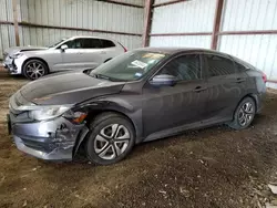 Salvage cars for sale at Houston, TX auction: 2016 Honda Civic LX