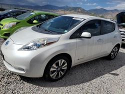 Nissan salvage cars for sale: 2013 Nissan Leaf S