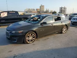 Salvage cars for sale at New Orleans, LA auction: 2017 Chevrolet Malibu LT