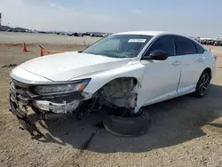 Honda salvage cars for sale: 2022 Honda Accord Sport