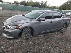 Salvage cars for sale at Riverview, FL auction: 2022 Nissan Sentra SV