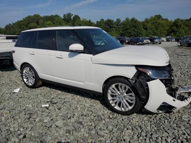 2018 Land Rover Range Rover HSE