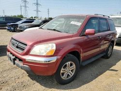 Salvage cars for sale from Copart Elgin, IL: 2003 Honda Pilot EX