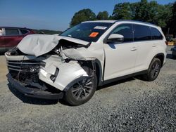 Toyota Highlander se salvage cars for sale: 2019 Toyota Highlander SE