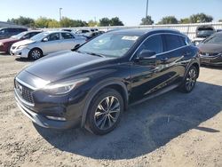 Salvage cars for sale at Sacramento, CA auction: 2018 Infiniti QX30 Base